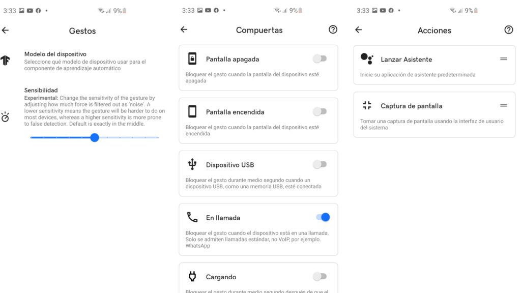 Tap Tap La nueva función android
