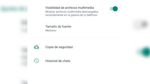 Copia de seguridad antes de Cómo poner stickers en estados de WhatsApp