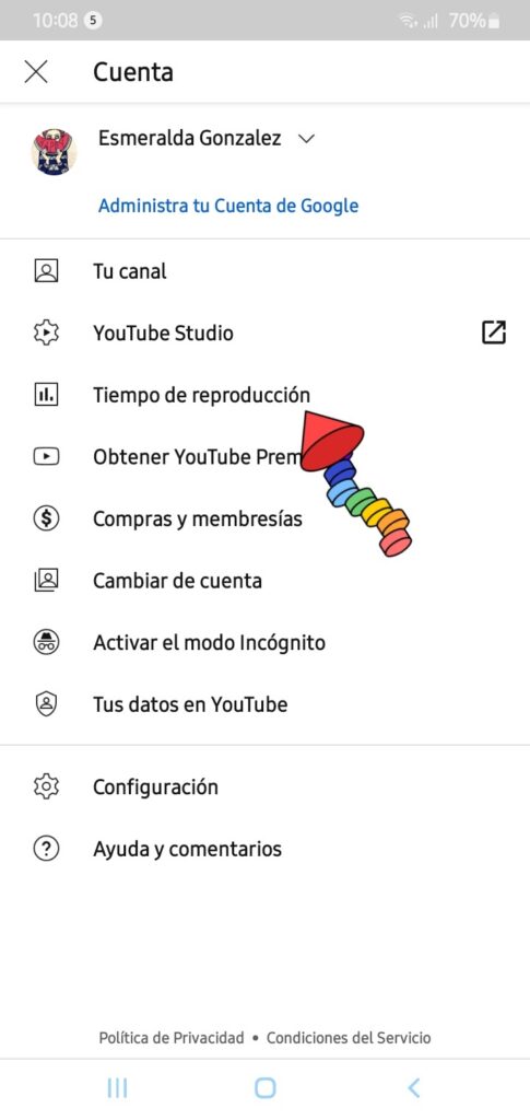 ¿Cómo saber cuánto tiempo estoy en Youtube?